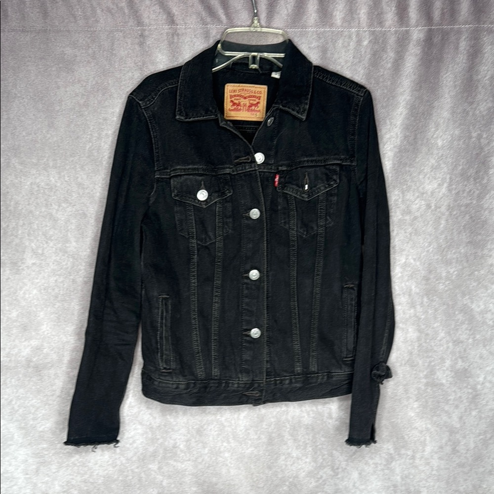 Levi's Black Denim Jacket for Women